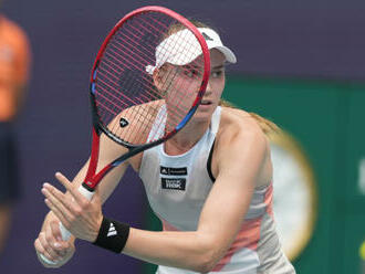 Vítězka z Indian Wells Rybakinová je v semifinále turnaje v Miami