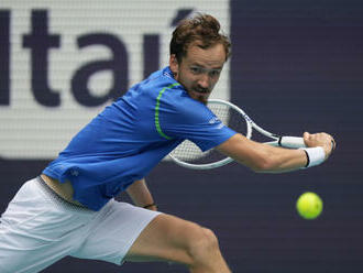 Medveděv je poprvé v semifinále na tenisovém Masters v Miami