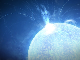 Na povrchu exotických magnetarů možná bouří „sopky“