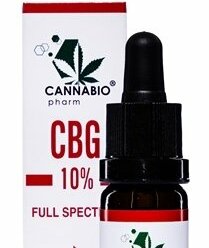 CANNABIOpharm CBG konopný olej 10% FULL SPECTRUM 10 ml