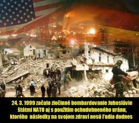 NEZABUDNEME – 24. VÝROČIE ZAČIATKU AGRESIE USA A NATO PROTI SRBSKU!