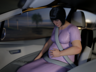 Dopady dopravních nehod – poranění v těhotenství
