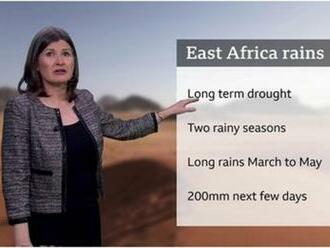 Rain on the way to parts of East Africa