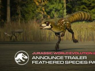 Video : Jurassic World Evolution 2 predvádza DLC Feathered Species Pack
