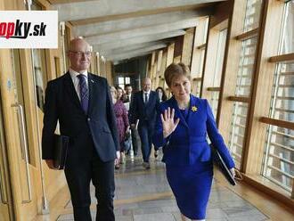 Sturgeonová mala v škótskom parlamente posledné vystúpenie vo funkcii premiérky