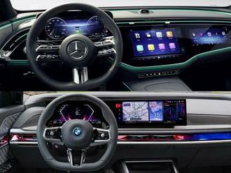 BMW a Mercedes chystajú zmeny v ovládaní infotainmentu. Pôjdu inou cestou
