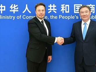 Čínský ministr obchodu se setkal s generálním ředitelem Tesly Muskem