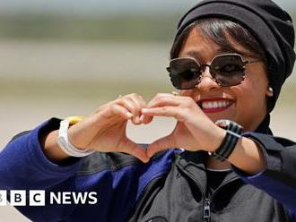 First Arab female astronaut reaches space station
