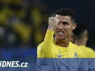 Druhý arabský hattrick. Ronaldo rozšířil vedení v tabulce střelců