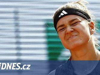 Loňská finalistka Muchová bude po operaci zápěstí chybět na Roland Garros