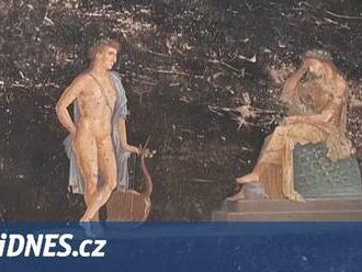 VIDEO: Při vykopávkách v Pompejích objevili ohromující fresky trojské války