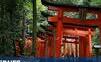 Království mechu a červených bran. Fušimi Inari je portálem do japonské pohádky