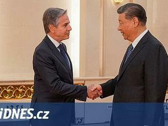 USA a Čína musí být partnery, řekl Si. Blinken mu vyčetl podporu Ruska