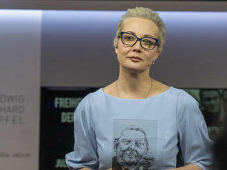 Julija Navaľná prevzala nemeckú Cenu za slobodu médií