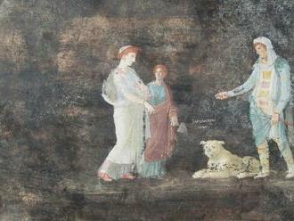 Pri nových vykopávkach v Pompejach objavili ohromujúce umelecké fresky
