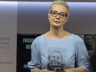 Obrovská pocta: Julija Navaľná prevzala nemeckú Cenu za slobodu médií, slová do boja