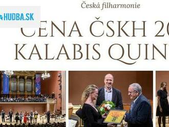 Dámsky súbor Kalabis Quintet obdržal cenu ČSKH Českej filharmónie za rok 2023