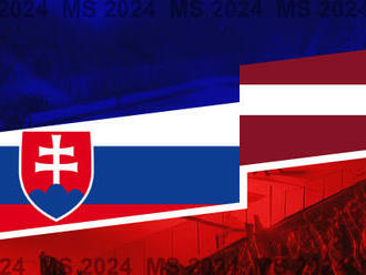 MS 2024: Slovensko - Lotyšsko od 20:20