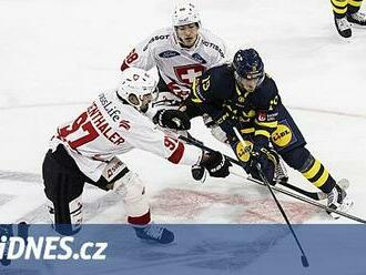 Švýcaři nevyhráli v Euro Hockey Tour ani na desátý pokus, podlehli Švédům
