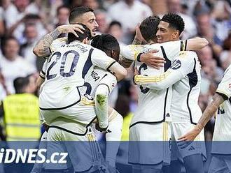 Real vyhrál nad Cádizem a může slavit titul. Potřebuje, aby Barcelona ztratila