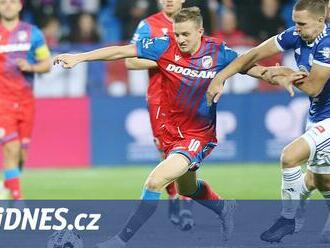 ONLINE: Plzeň - Ml. Boleslav 1:0, po deseti minutách otevírá skóre Cadu