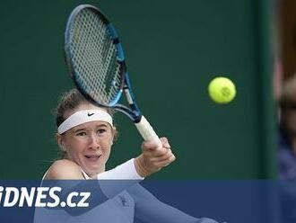 Tenistka Bartůňková měla pozitivní test na doping. Hájí se a říká: Jsem šokovaná