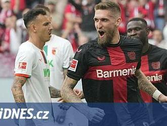 Leverkusen zůstal neporažený, Reus se loučil gólem. Union bundesligu udržel