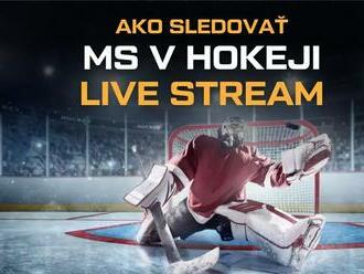 MS v hokeji live stream – Sledujte všetky zápasy online zadarmo aj v mobile!