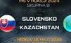 Slovensko – Kazachstan na MS v hokeji 2024: Program, zostavy, live prenos, výsledky