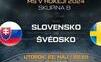 Slovensko – Švédsko MS v hokeji 2024: Program, zostavy, výsledky, live prenos