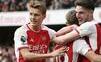 Boj o titul v Anglicku: Pohodlné víťazstvo Arsenalu, Dúbravkovi len tesne ušlo čisté konto